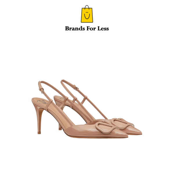 Valentino Vlogo Signature Patent Leather