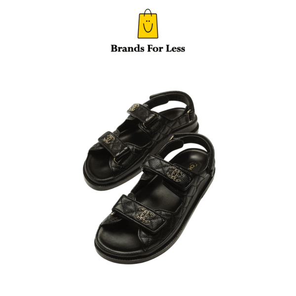 Chanel Grained Calfskin Sandal